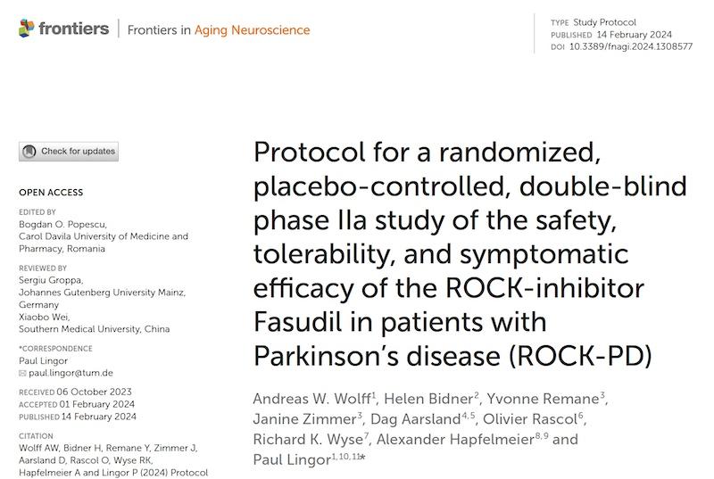 ROCK-PD Protokoll ROCK-PD Protokoll